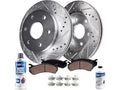 Front Brake Pad and Rotor Kit for Suzuki Equator (2009–2012) VG748XW
