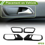 Set of 4 Interior Door Handle Bowl Cover Trim for Ford Bronco (2021–2025)