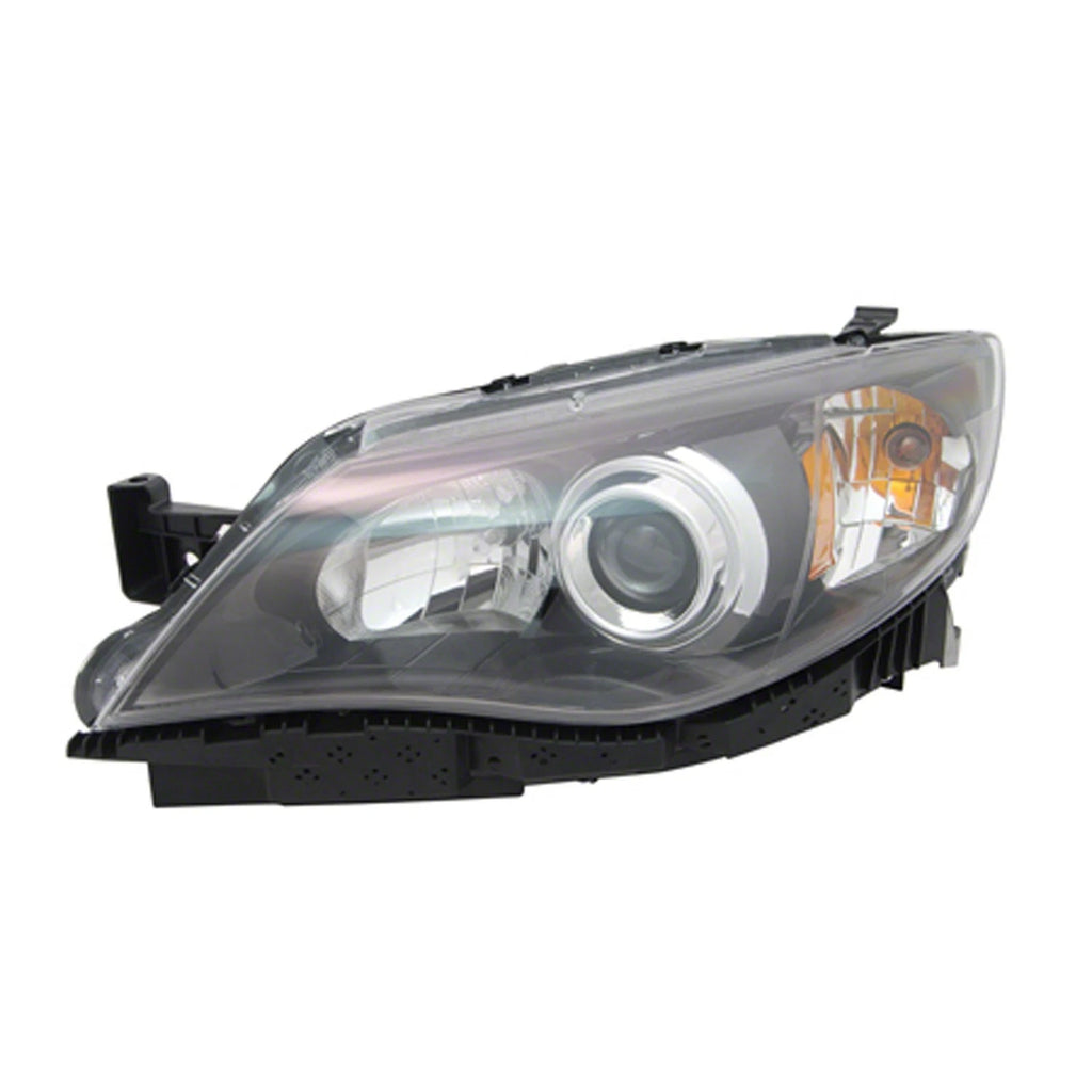 Replacement Black Driver Side Halogen Head Light Assembly (See Compatible Chart)