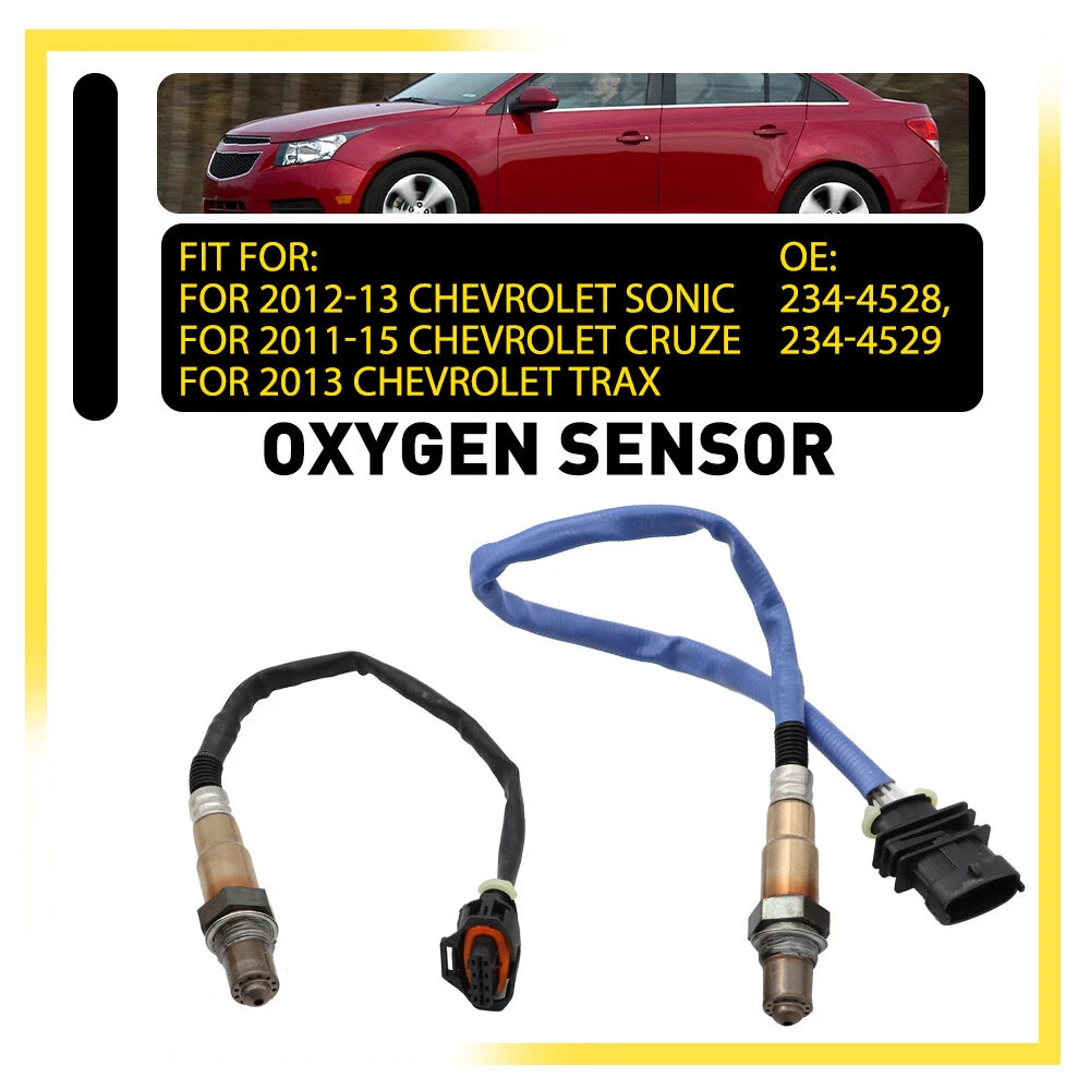 Set of 2 O2 Oxygen Sensors for Chevy Cruze (2011–2016)