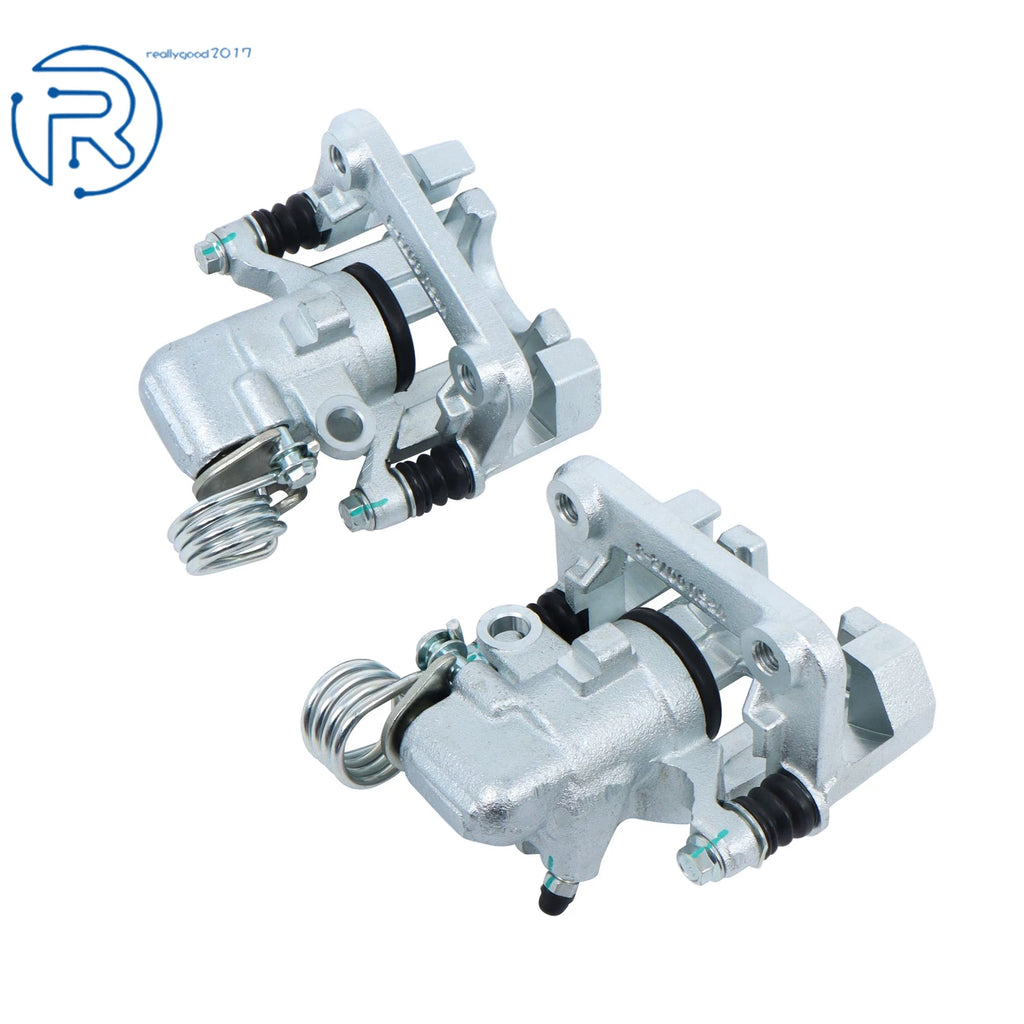 2X Rear Disc Brake Caliper with Bracket for Ford Mustang (1999-2004)