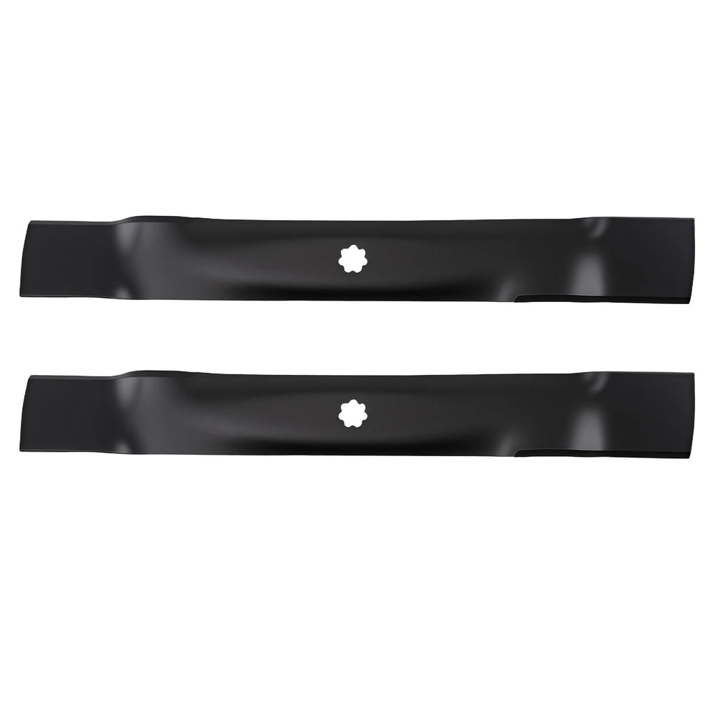 2Pcs Mower Blade for John Deere LA115 LA120 X300R X304 X310 (AM137328)