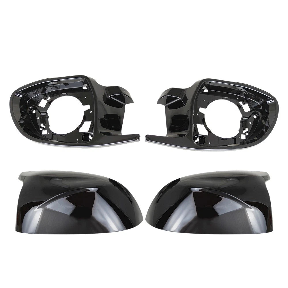 M Style Mirror Cover Conversion Housing for BMW G05 X5 G06 X6 X4 X3 X7 (2019–2023)