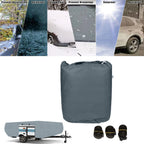 RV Trailer Cover for Folding Pop Up Camper (2016–2018) - Scratch Resistant, Anti-UV