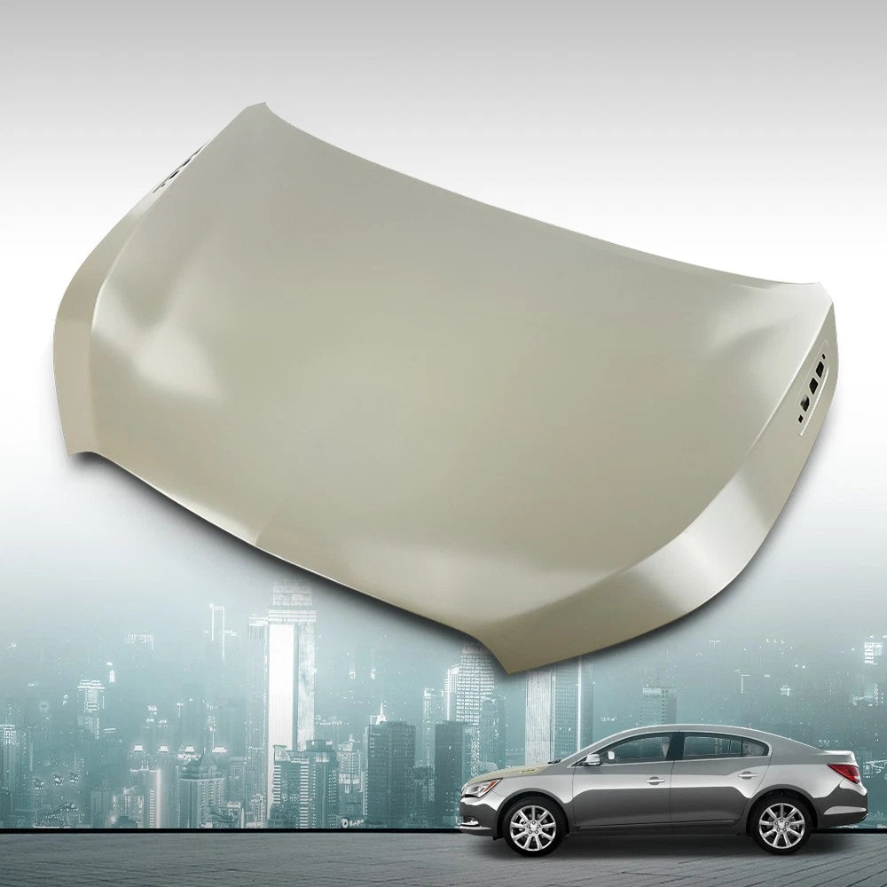 Hood Panel for Buick LaCrosse (2014–2016) Aluminum Gray
