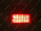 2-Pack Red 12-LED Trailer Side Marker Lights for Commercial Trucks (---)