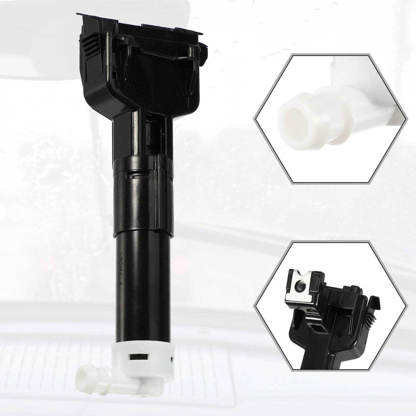 Front Left Headlight Washer Nozzle No. 852080K020 for Toyota Hilux (2004–2015)