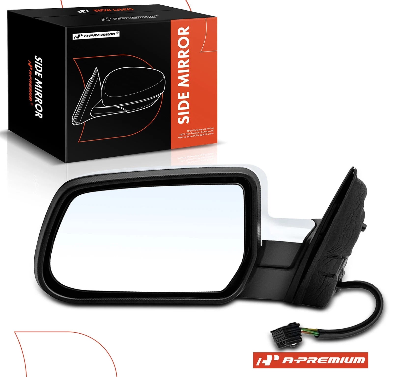 Heated Manual Fold Driver Power Mirror for Chevy Equinox GMC (2010–2014)