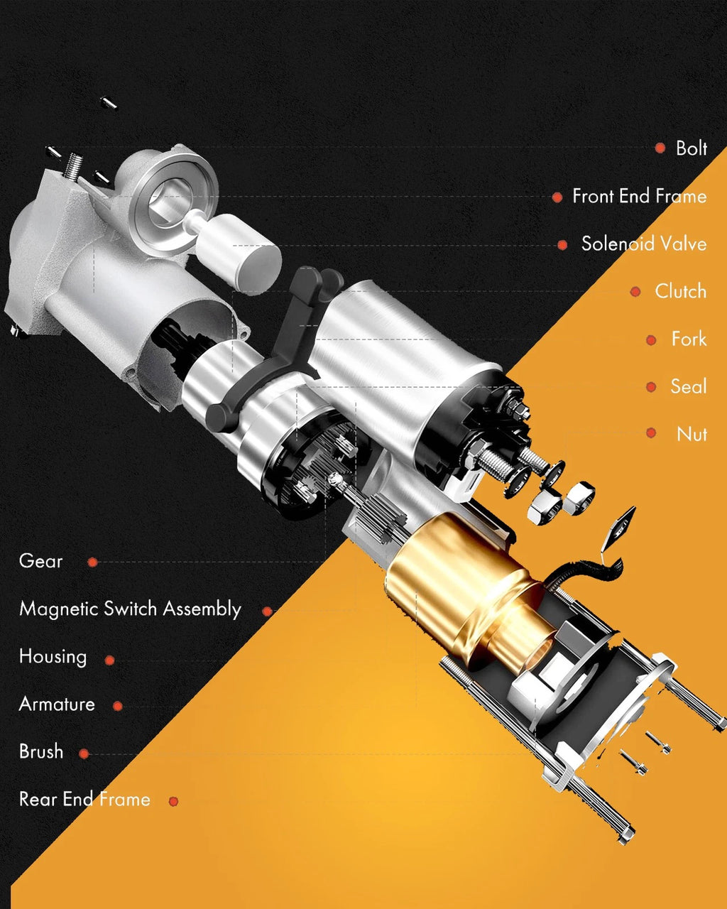 Brake Caliper for Jeep Wrangler (2013–2017), Dodge Charger (2017–2023)