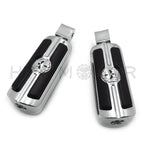 Custom Skull Footpegs for Honda Stateline Shadow VTX1300C VTX1800C VTX1800F (2010–2015)
