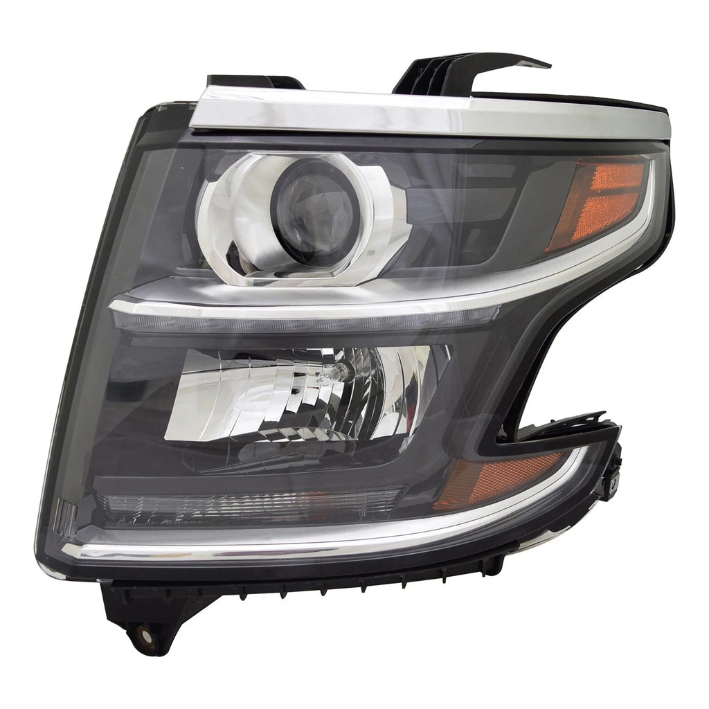 Replacement Driver Halogen Headlight Assembly w/o Intelligent Beams w/o Logo