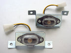 Rear License Plate Lights for Nissan Navara D21 Ute (1997-2001) - 2 x New