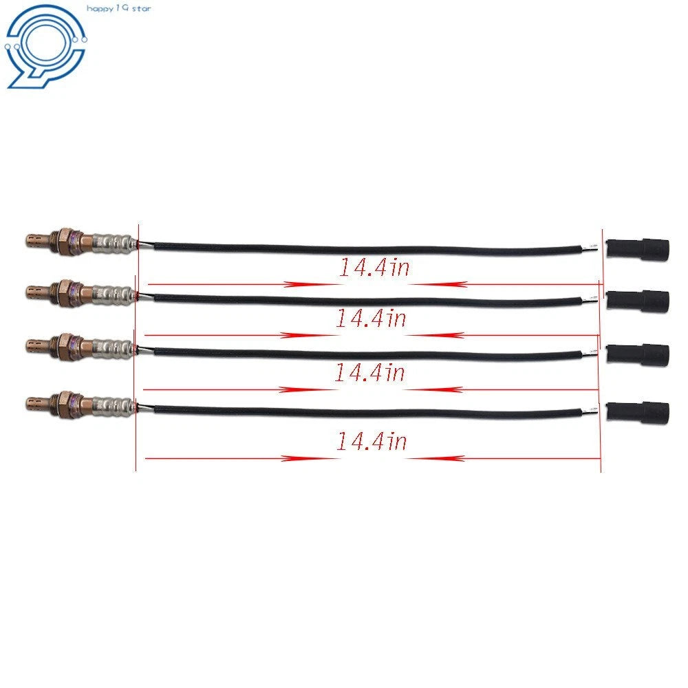 Set of 4 Oxygen Sensors for Ford Mustang (1995–2010)