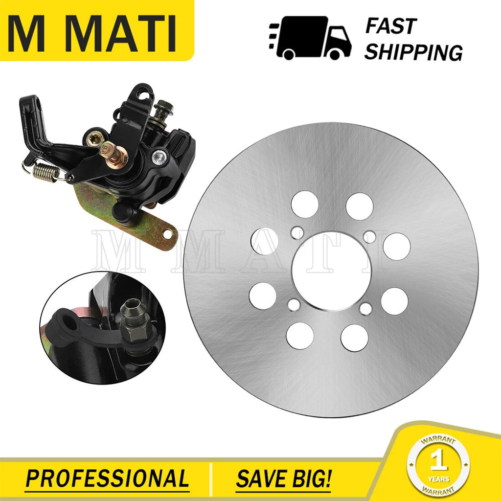 Rear Brake Caliper & Disc Rotor Kit for Yamaha Raptor 660R (2002–2005)