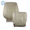 Leather Tan Seat Cover for Ford F250 F350 (2011–2016) Driver Top & Bottom