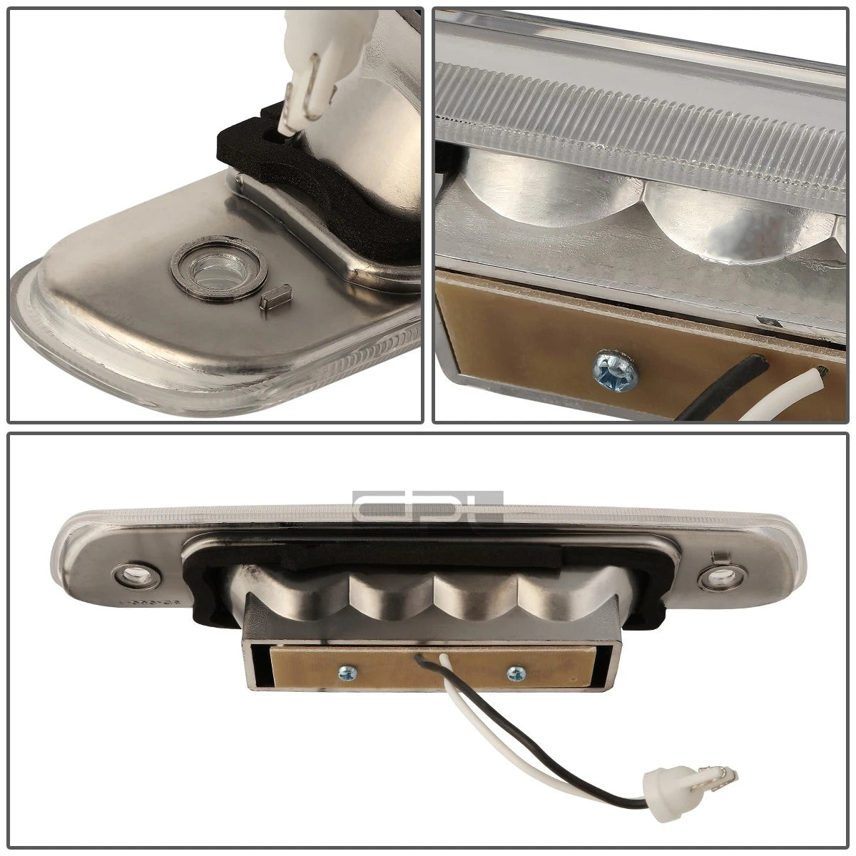 Chrome Housing LED Third Brake Light for Jeep Grand Cherokee (1999–2004)