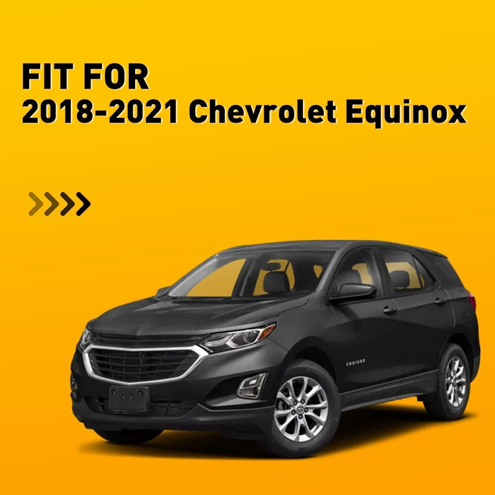 Front Bumper License Plate Bracket for Chevrolet Equinox (2018–2021)