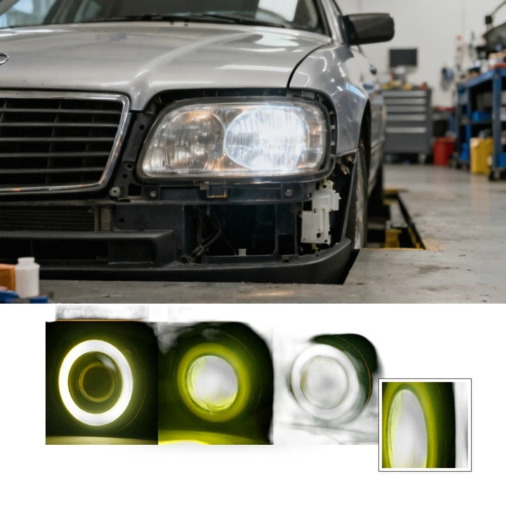 LED Fog Light Set for Toyota C-HR Izoa (2018–2020) Front Bumper Yellow