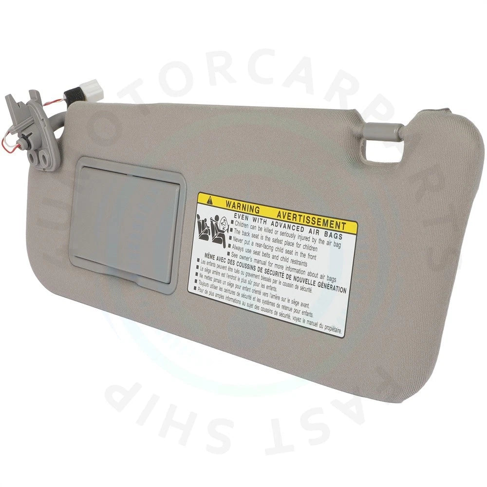 Driver Left Side Sun Visor for Hyundai Sonata (2007–2008)
