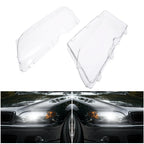 1 Pair Headlight Lens Cover for BMW E46 (1998–2006) 63126924045