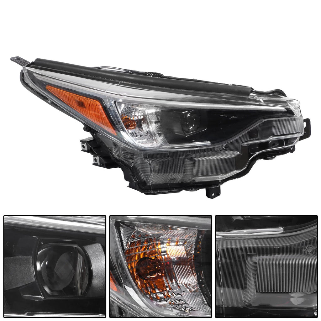 Headlight Assembly RH LED Black Housing for Subaru Impreza Crosstrek (2024–2025)