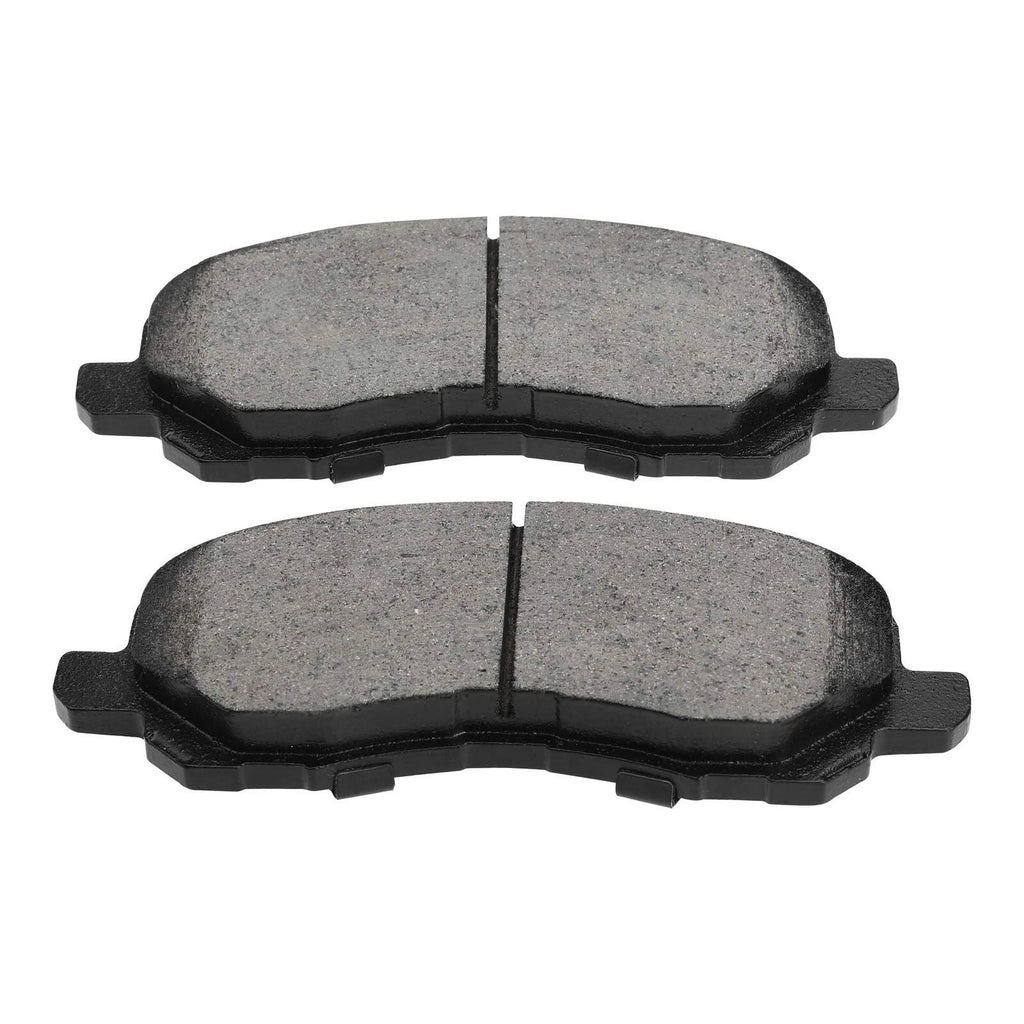 Front Disc Brake Rotors & Ceramic Pads for Jeep Compass (2007-2017)