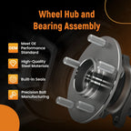 Rear Wheel Hub & Bearing Assembly for Suzuki SX4 AWD (2007–2013) BR930781