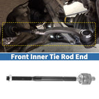 2X Front Inner Tie Rod End Links for Ford Explorer (2011–2019) & Lincoln MKT (2013–2019)