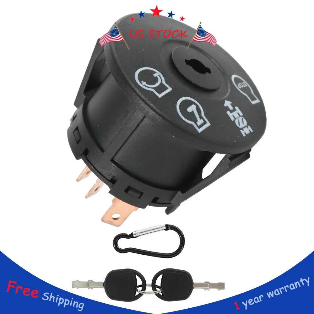 Ignition Switch Starter with 2 Keys for Husqvarna YTA22V46 YTH24V48 
