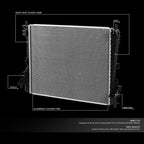 Aluminum Cooling Radiator for Ford Mustang 3.7L-5.0L (2005–2014) DPI 2789