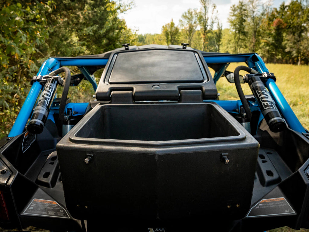 SuperATV Heavy Duty Rear Cargo Box for Can-Am Maverick X3 (2017–2023)