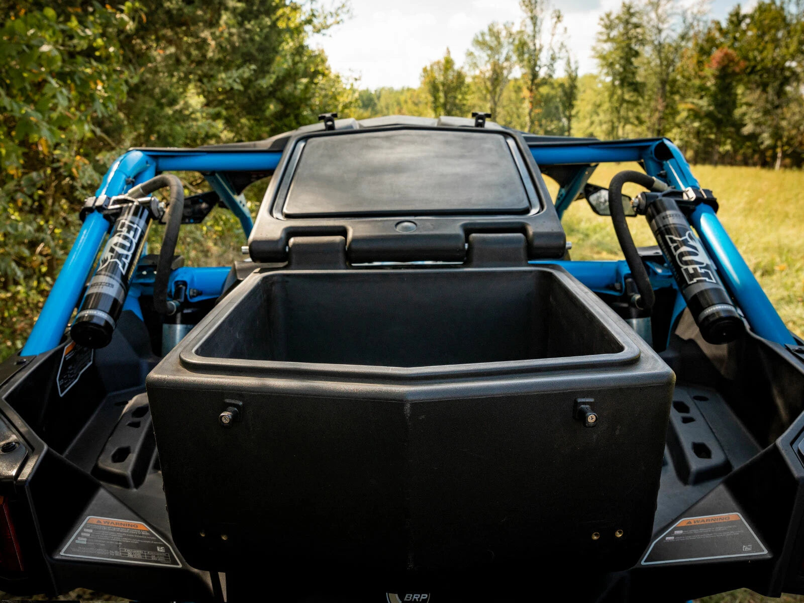 SuperATV Heavy Duty Rear Cargo Box for Can-Am Maverick X3 (2017–2023)