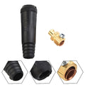 2X 200Amp Soldering Tools Connector-Plug Black DKJ10-25