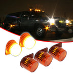 5X LED Amber Roof Cab Clearance Lights for Dodge D/W Series Pickup (1984–1993)