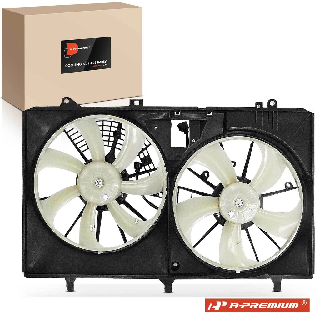Dual Cooling Fan Assembly with Shroud for Toyota Sienna (2011–2016)