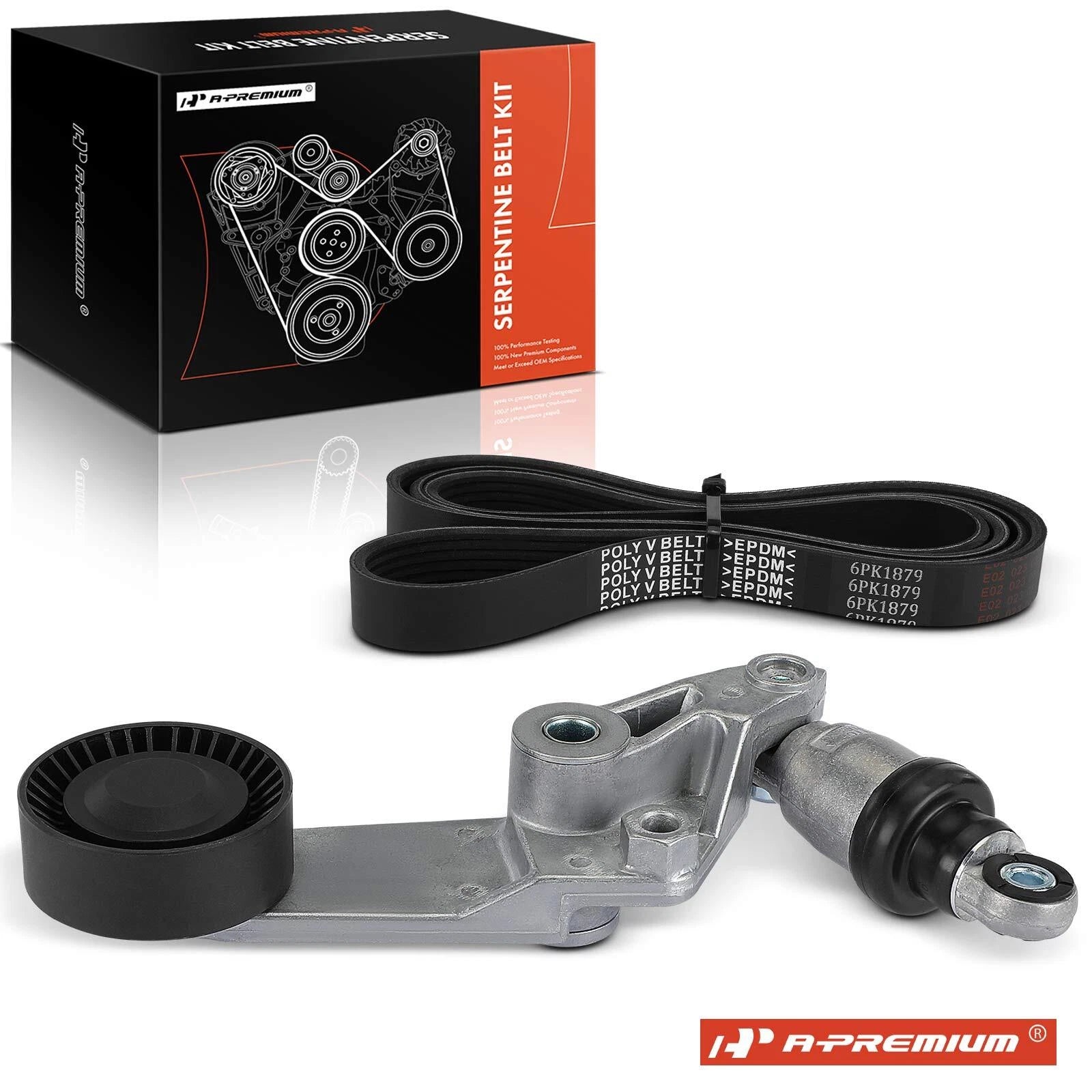 Serpentine Belt Drive Component Kit for Toyota Corolla (2003-2008)