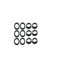 Set of 6 Wiper Seals & Control Valve Spool Seals for JCB (Replaces 25-975703)