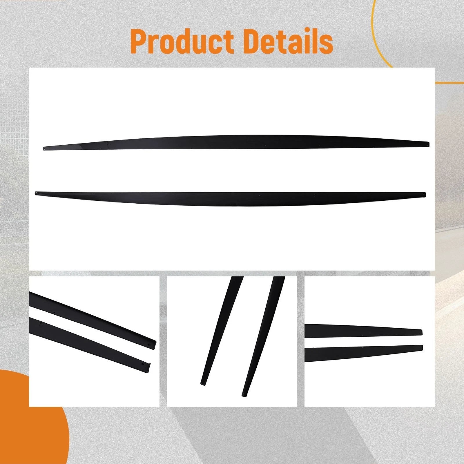 Black ABS Extension Kit for BMW 2 Series (2014-2021)