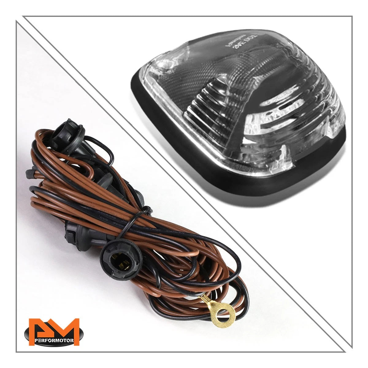 5Pcs LED Cab Roof Running Light with Harness for Ford Super Duty (1999–2016)