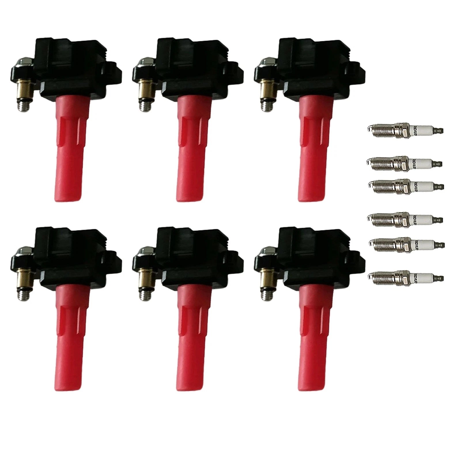 6X Ignition Coil & Spark Plug for Subaru B9 Tribeca (2006–2007)