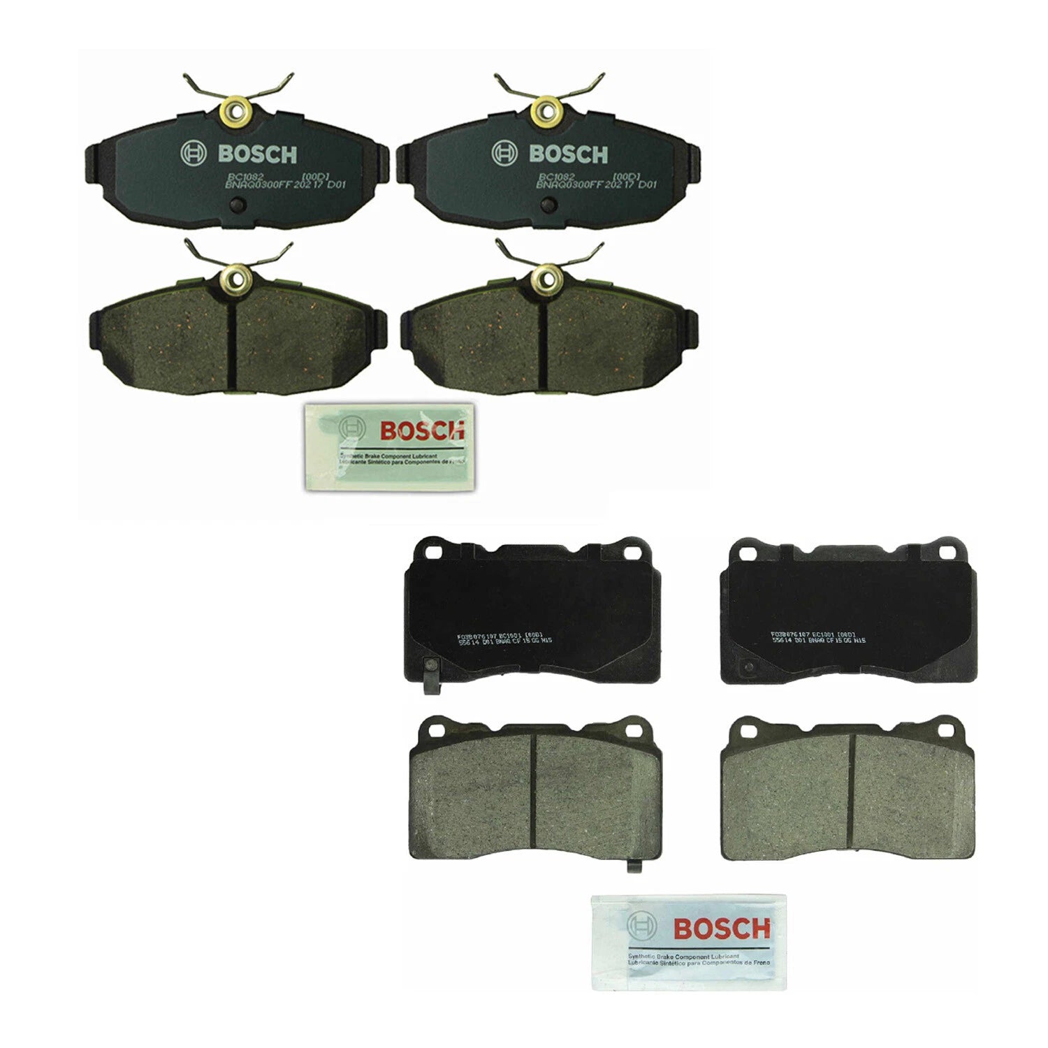 Bosch QuietCast Brake Pads Kit for Ford Mustang V8 (2015–2023)