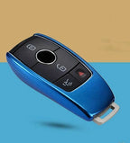 Soft Keyless Entry Key Fob Cover for Mercedes B C E-Class (2019-2024)