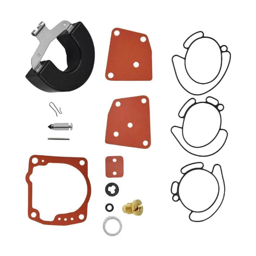 Carburetor Kit with Float for Johnson Evinrude Outboard (18-7247, 436852, 435442)