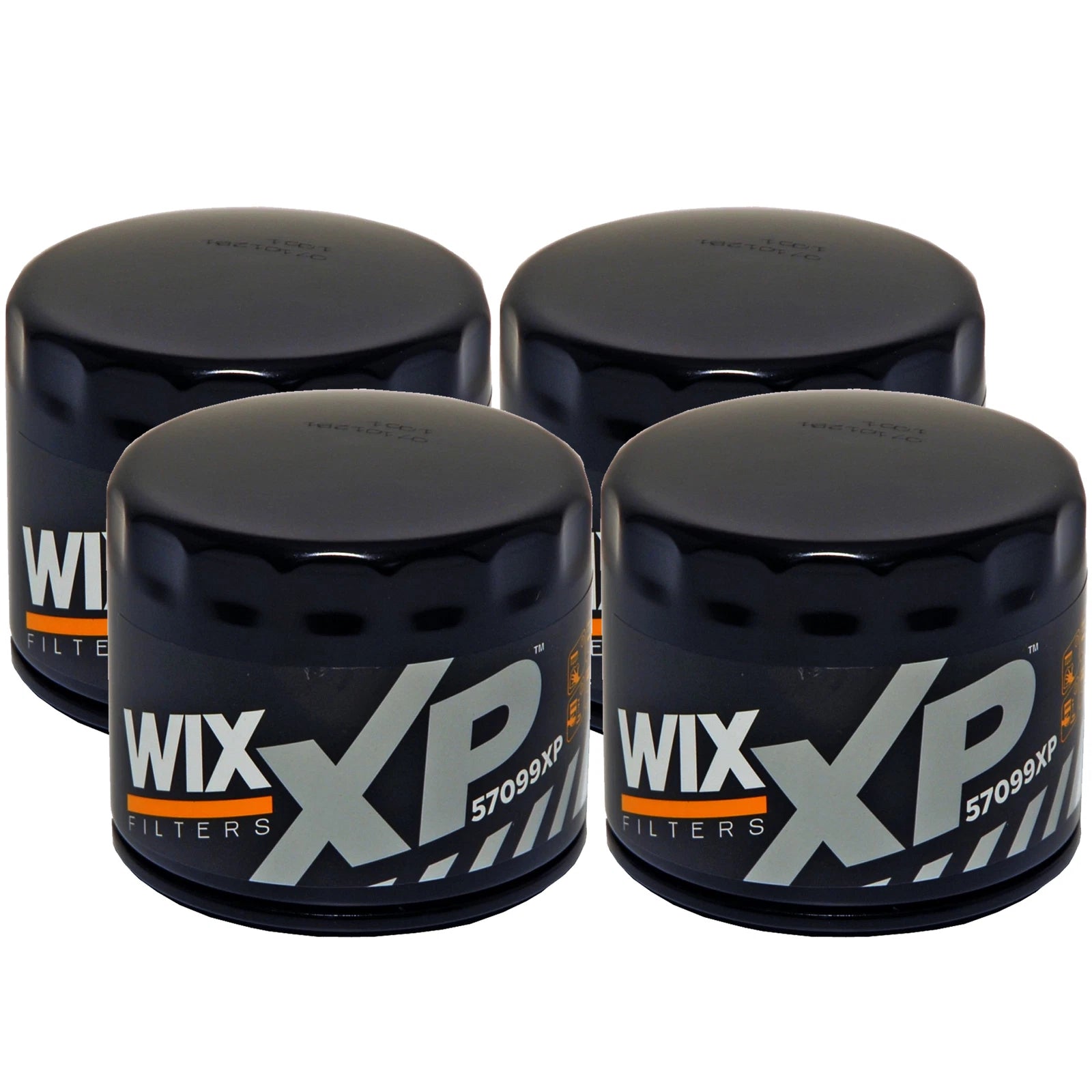 Set of 4 Wix XP Engine Oil Filters for Chevy GMC Old Pontiac (StdAsp)