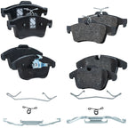 Brake Pad Set for Jaguar Vanden Plas (2006–2009) Front and Rear
