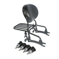 12" Backrest Sissy Bar Pad & Quick Release Spools for Indian Chieftain (2014–2022)