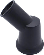 Swivel Black Water Neck Thermostat Housing for SBC BBC Chevy (327–454)