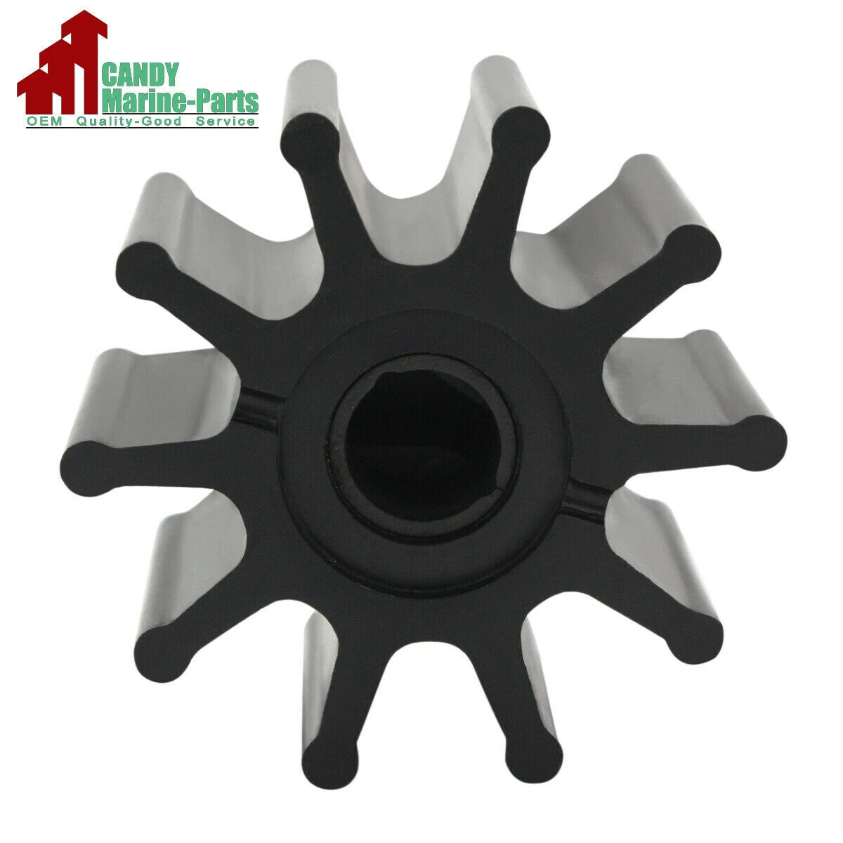 Water Pump Impeller for OMC Cobra Sterndrive (Replaces 983895, 777128)