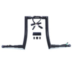 1.5" Prewired Handlebar for Harley Road King FLHRC (2008–2013) Spike Corner 12"