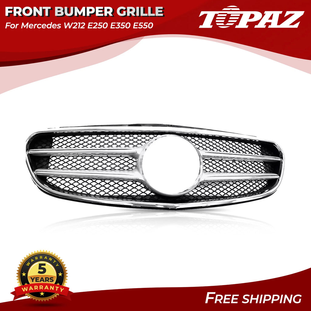 Front Bumper Grille Assembly for Mercedes W212 E-Class (2010–2016)